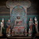 Grottene rommer en av verdens største samlinger buddhistisk kunst. Foto: Heiko Junge, NTB scanpix